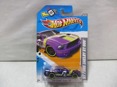 Hot Wheels HW Code Cars '12 2007 Ford Shelby GT-500 - Imagem 1 de 2
