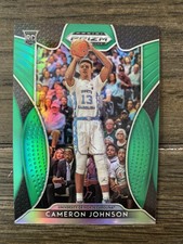 2019-20 Panini Prizm Draft CAMERON JOHNSON Green Prizm Rookie card