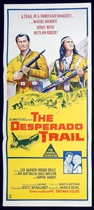 THE DESPERADO TRAIL Original Daybill Movie Poster Lex Barker Winnetou - Bild 1 von 1