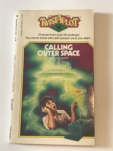 Twist-a-Plot  #18: Calling Outer Space CYOA Adventure Twistaplot - Picture 1 of 12
