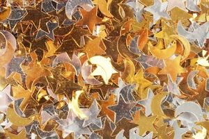 Paillettes Lune E Stelle 1cm 50 G - Imagen 1 de 1