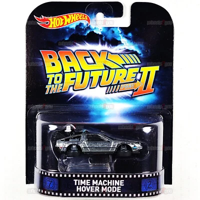 Hot Wheels TIME MACHINE HOVER MODE Back to the Future Retro Entertainment CFR15 - Image 1 of 2