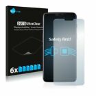 OnePlus 6 ,  6 x Transparent ULTRA Clear Screen Protector