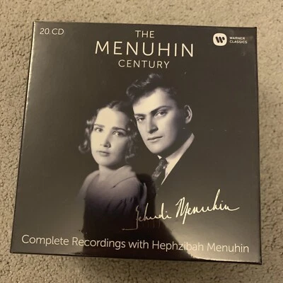 Menuhin Century: Complete Recordings with Hephzibah Menhuhin 20 CD New Sealed - Image 1 of 3