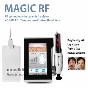 Máquina de levantamiento de arrugas facial ojos RF anti envejecimiento rejuvenecimiento de la piel belleza facial spa - Imagen 1 de 12
