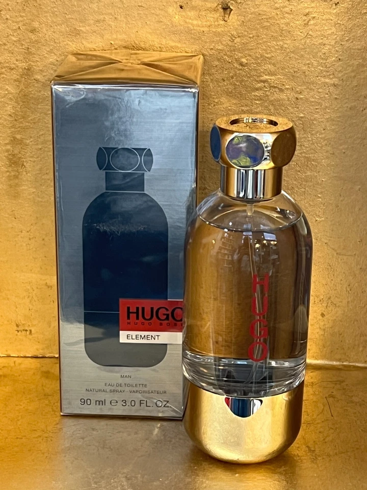 HUGO ELEMENT POR HUGO BOSS 3.0 OZ EDT SPRAY NUEVO EN CAJA SELLADA DESCONTINUADO Foto 1 de 1