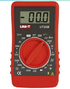 UNI-T UT20B Pocket-size Portable LCD Display Digital Multimeter FREEPOST - Picture 1 of 6