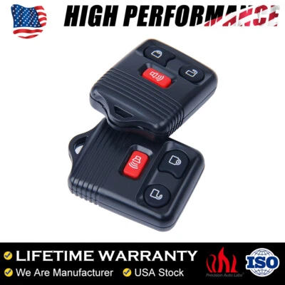 2X Alarma Transmisora Llavero Control Remoto Coche Entrada Sin Llave Para Ford 2003-2007 Foto 1 de 4
