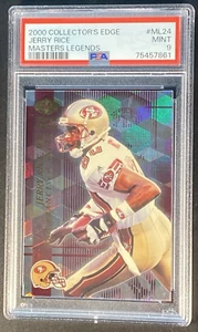 2000 Jerry Rice Collectors Edge Masters Legends #ML24 4672/5000 PSA 9 49ers HOF - Bild 1 von 20