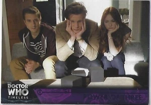 Doctor Who Timeless Purple Parallel #/50,  Base Card # 84, THE POWER OF THREE - Picture 1 of 1