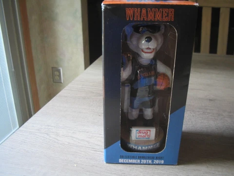 Cleveland Cavaliers NBA SGA Cavs Mascot Whammer Bobblehead 12/20/19 New In Box Cover
