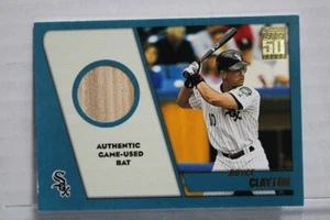 2001 Topps Traded Relics #RSC Royce Clayton Bat - Picture 1 of 1