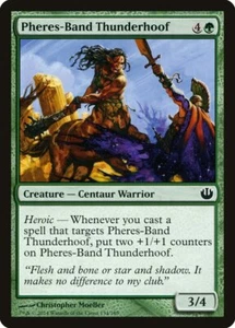 MTG Journey into Nyx Pheres-Band Thunderhoof Near Mint English Magic 🧙🏽128 - Picture 1 of 2