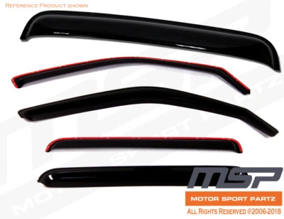 Комбинированные козырьки для защиты от дождя Ford Contour 1995-2000 5 шт. - Изображение 1 из 4