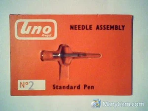 UNO REPLACEMENT COMPLETE NEEDLE ASSEMBLY N0. 2 FOR STANDARD PEN  - Picture 1 of 2