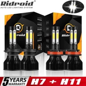 For Chevy Malibu LT Sedan 4-Door 2013 2014 2015 LED Headlight High Low Bulbs Kit - Bild 1 von 23