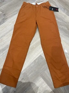 Pantalones chinos Levi's XX para hombre EZ cónicos talla S W31 naranja jengibre PVP £80 - Imagen 1 de 7
