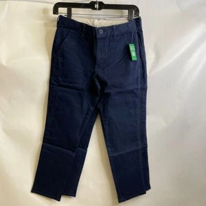 GAP Lived-In Uniform Chino Pants Kids Size 10 Navy 666902 - Picture 1 of 5