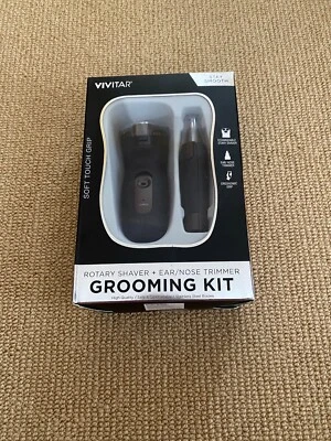 Vivitar Afeitado Rotativo + Juego de Acicalamiento Recortador de Oreja/Nariz, Nuevo Foto 1 de 3