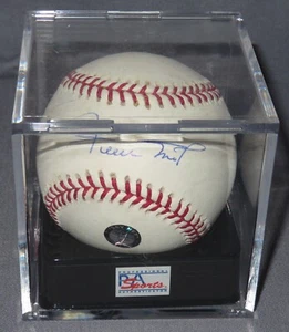 Béisbol Willie Mays Firmado PSA/ADN Certificado como Nuevo + 9,5 SSB Punto Dulce - Imagen 1 de 2