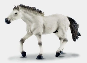 NEW CollectA 88158 Grey Mustang Stallion Horse 16cm Long - RETIRED - Picture 1 of 1