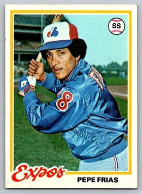 1978 Topps #654 Pepe Frias Montreal Expos - Image 1 of 2