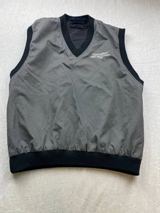 Vintage Sunderland of Scotland Golf Vest Men L Gray Oyster Reef Invitational ‘98 - Picture 1 of 9