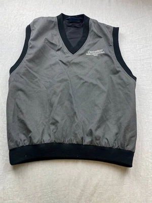 Vintage Sunderland of Scotland Golf Vest Men L Gray Oyster Reef Invitational ‘98 - Image 1 of 4