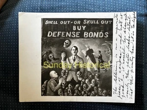 WW2 Legami Difesa Arte Presentazione Foto Artista Firmato Shell Out o Skull Out Nazista - Foto 1 di 2