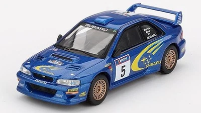 MODELLINO AUTO STATICO SCALA 1:64 IMPREZA WRC #5 WINNER RALLY AUSTRALIA 1995 - Immagine 1 di 4