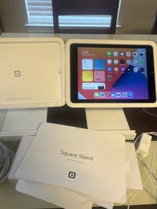 Square Stand for iPad - White (A-SKU-0453-03) - Picture 1 of 7