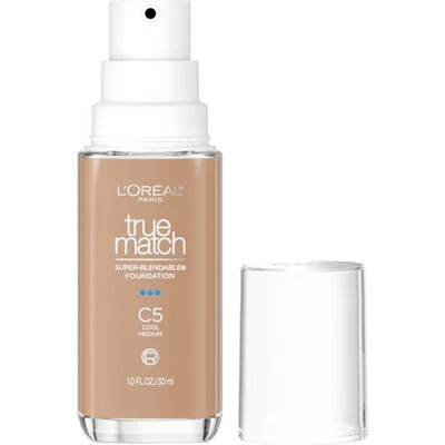 L'Oreal Paris | True Match | Super-Blendable Foundation | C5 Medium-1 Oz - Image 1 of 4