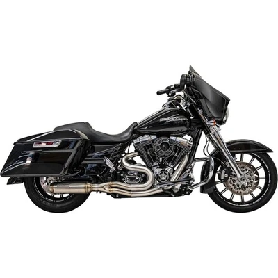 Sistema de escape Bassani Manufacturing Superbike 2:1 para Harley-Davidson 1F61SS Foto 1 de 3