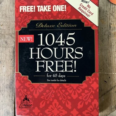 America Online Collectible / Install Disc, AOL CD v8.0 Vintage 2002 BNIP - Image 1 of 3