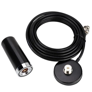 Vehicle/Car Mobile Radio VHF/UHF Dual Band Antenna BNC Male Connector Magneti FY - Zdjęcie 1 z 9