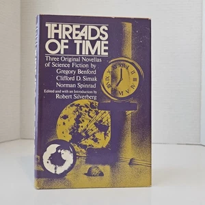 Threads of Time by Robert Silverberg; HCDJ BCE VG Nelson 1974 - Picture 1 of 8