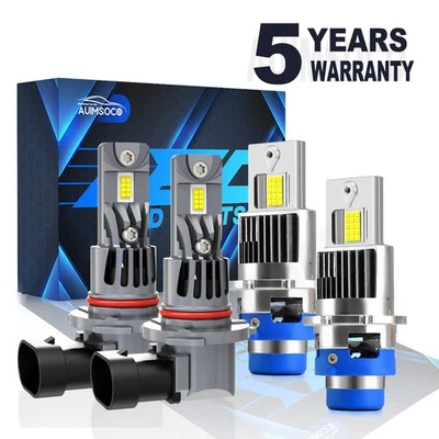 For Toyota Land Cruiser Sport Utility 2013-2015 LED Headlight Bulbs Super Bright - Image 1 of 4