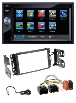 Blaupunkt SD Bluetooth 2DIN MP3 USB AUX Autoradio für Chevrolet Corvette Uplande - Bild 1 von 4
