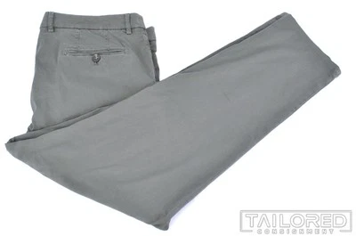 BRUNELLO CUCINELLI Green Cotton Luxury Chino Pants Trousers - EU 56 / US 38 - Image 1 of 4