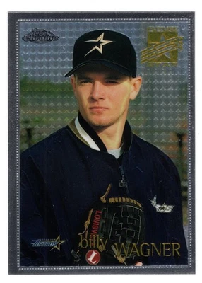 1996 TOPPS CHROME BILLY WAGNER FUTURE STAR CARD #74 **NM-MT** HOUSTON ASTROS - Image 1 of 2