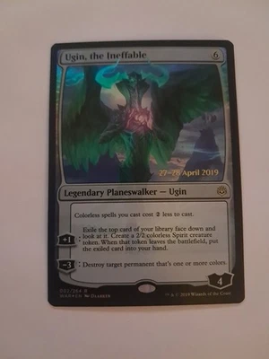 Ugin, the Ineffable Prerelease FOIL LP MTG War of the Spark Magic the Gathering - Image 1 of 4