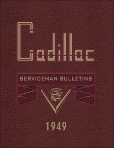 Cadillac Service Man Bulletins 1949 manual de taller actualizaciones ServiceMan libro de reparación - Imagen 1 de 11