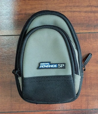 任天堂 GameBoy Advance SP 手提背包 单肩包 灰色和黑色保护壳 — 第 1/3 张图片