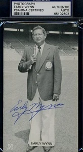 Early Wynn Signed Psa/dna Vintage Photo Postcard Certified Autograph Authentic  - Picture 1 of 1