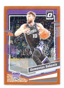 2024 Optic #142 Domantas Sabonis Orange 131/199 Sac Kings - Picture 1 of 2