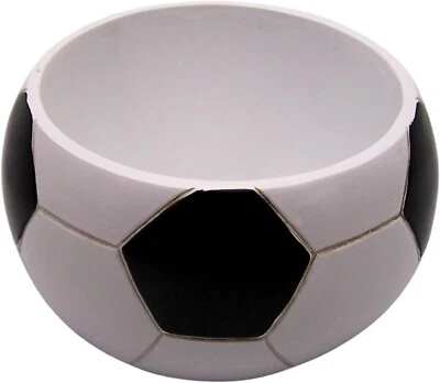 Maceta con forma de balón de fútbol, decoración del hogar y jardín, maceta temática deportiva, 6,5" Foto 1 de 4