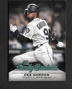 Actualización Topps 2019 Dee Gordon The Family Business negro #/299 - Mariners - #FB-19 - Imagen 1 de 1