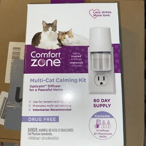 Difusor calmante multi gato Comfort Zone: 1 feromona 1 difusor, 2 recambios  - Imagen 1 de 4