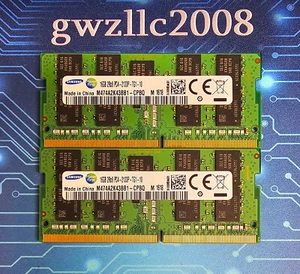 32GB (2x16GB) PC4-17000 DDR4-2133MHz 2Rx8 ECC Samsung M474A2K43BB1-CPB #A6 - Afbeelding 1 van 2