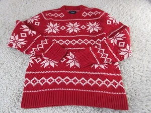 Abercrombie & Fitch Sweater Herren Rundhals Pullover Erwachsene Large Weihnachten - Bild 1 von 12